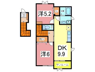 グラン　フランの物件間取画像